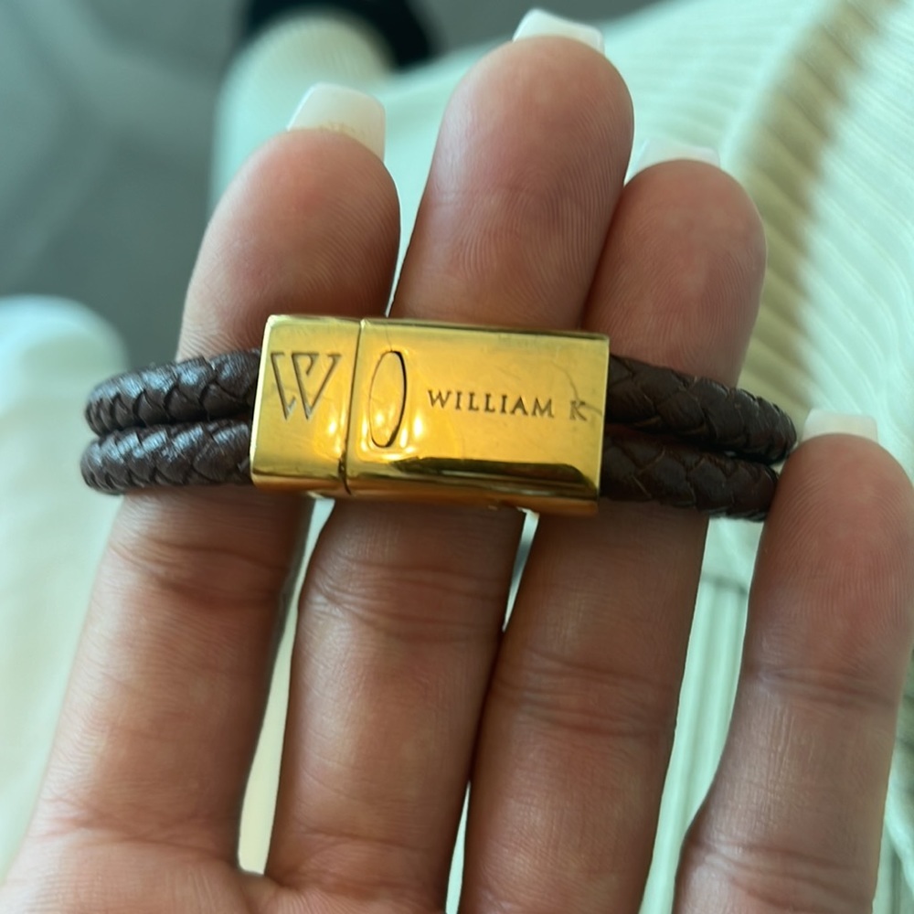 🎁Jewelry Bogo🎁 Brown Nappa Leather Bracelet - Picture 2 of 3